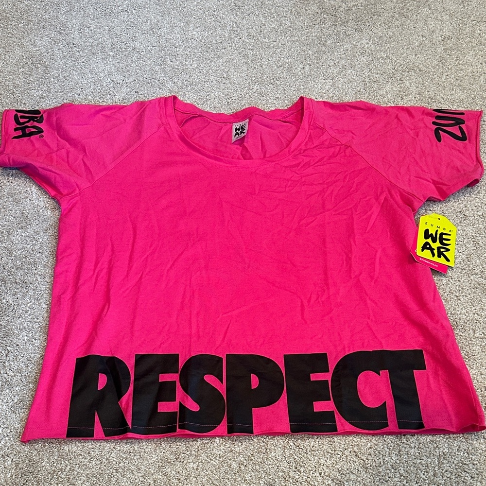 Zumba Fitness Pink Short Sleeve Tee